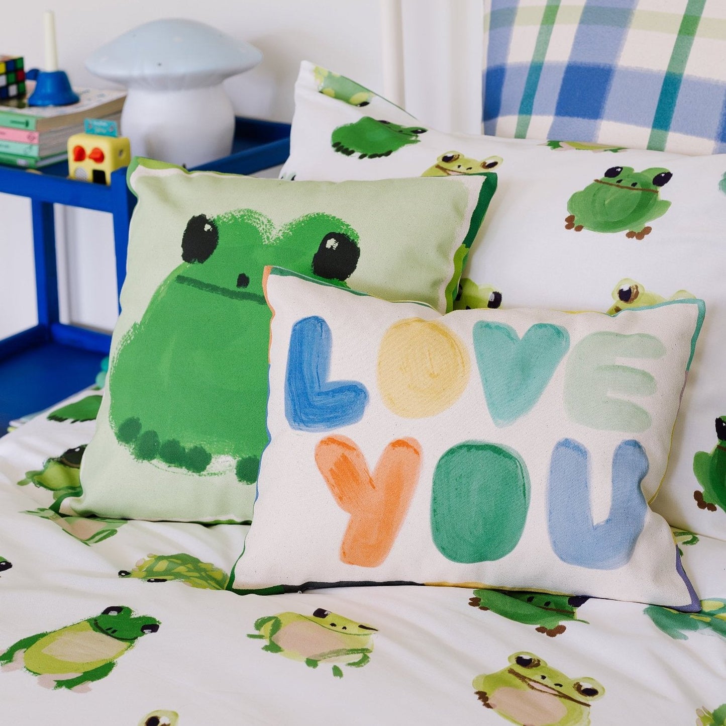 Ribbit! Cushion