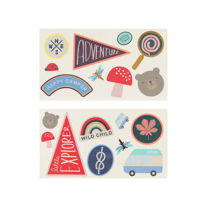 Meri Meri Outdoor Adventures Temporary Tattoos