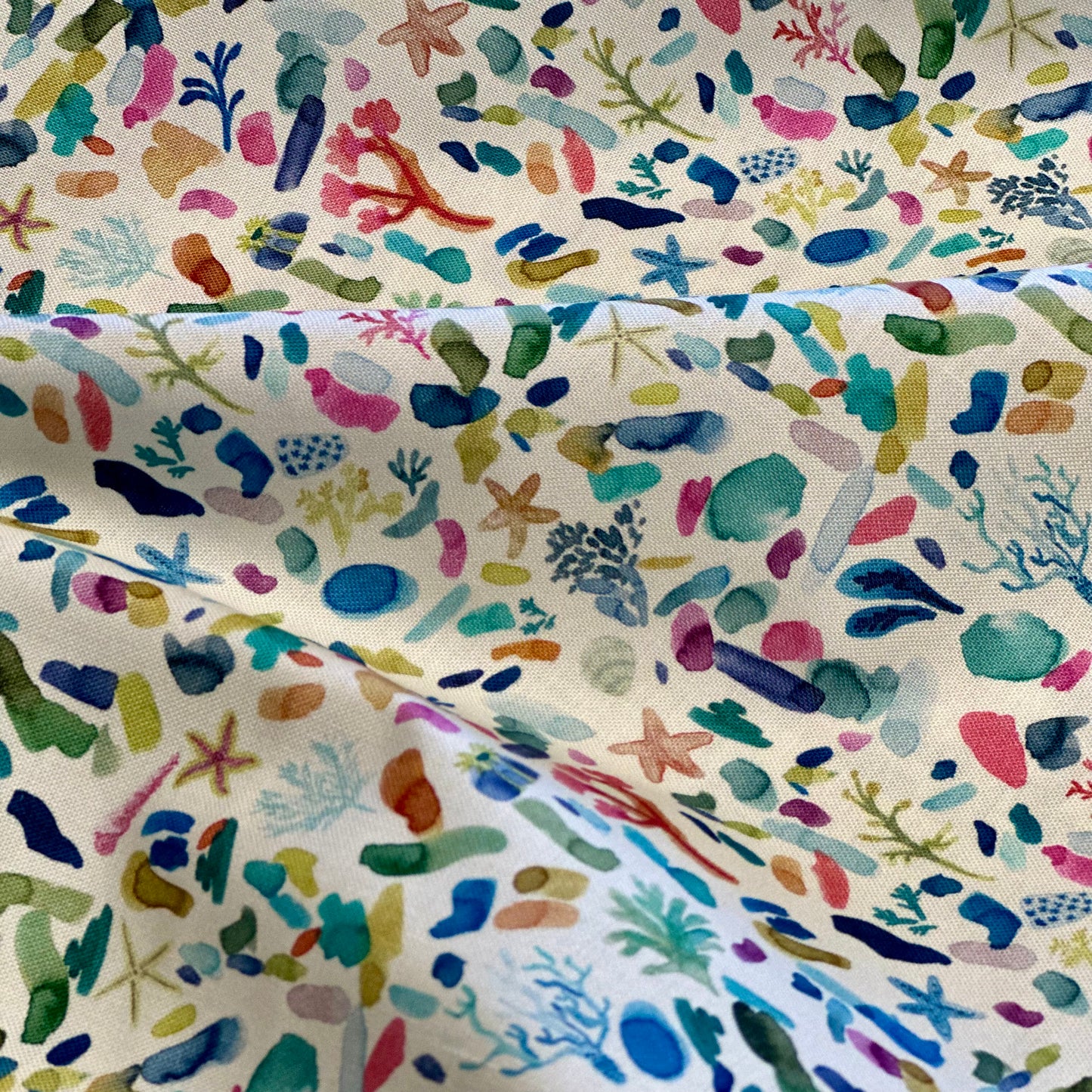Rockpool White Sand Craft Fabric