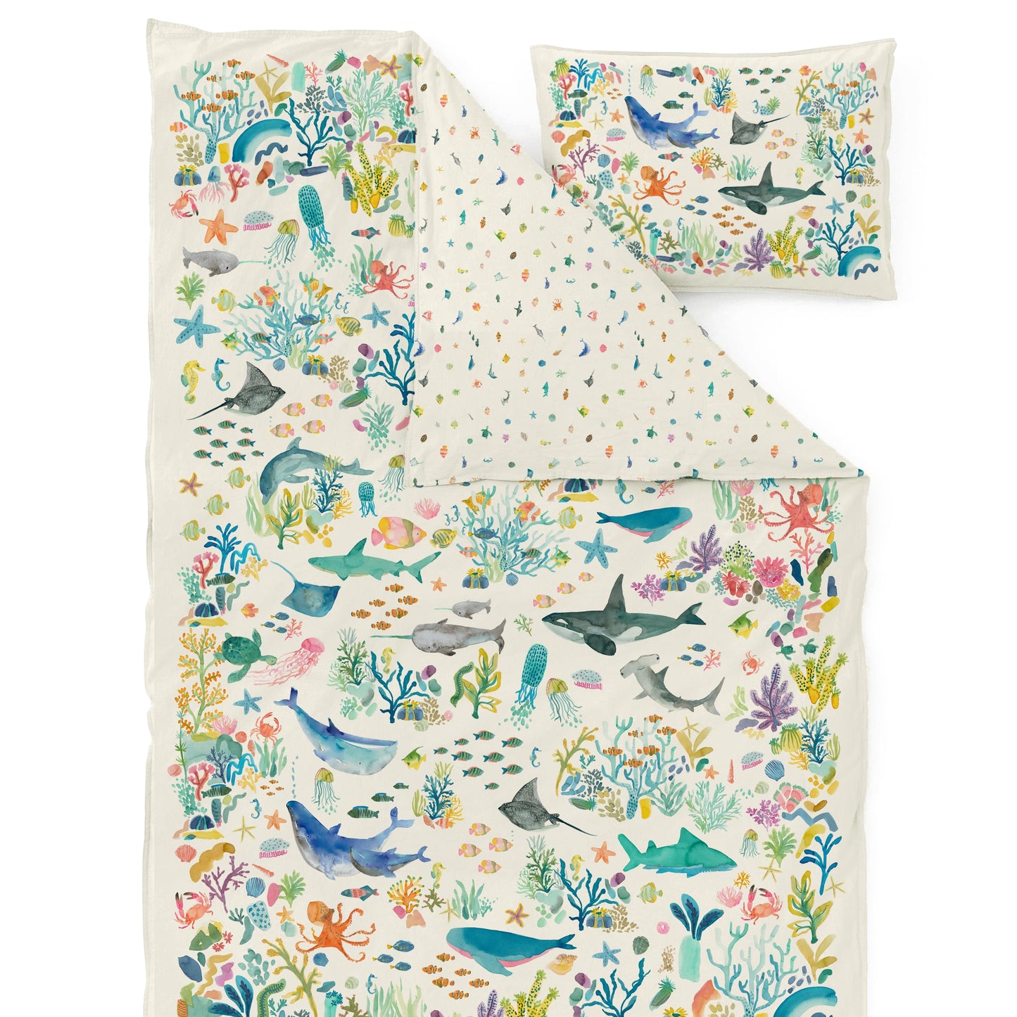Under The Sea Duvet Cover Set Single Sample