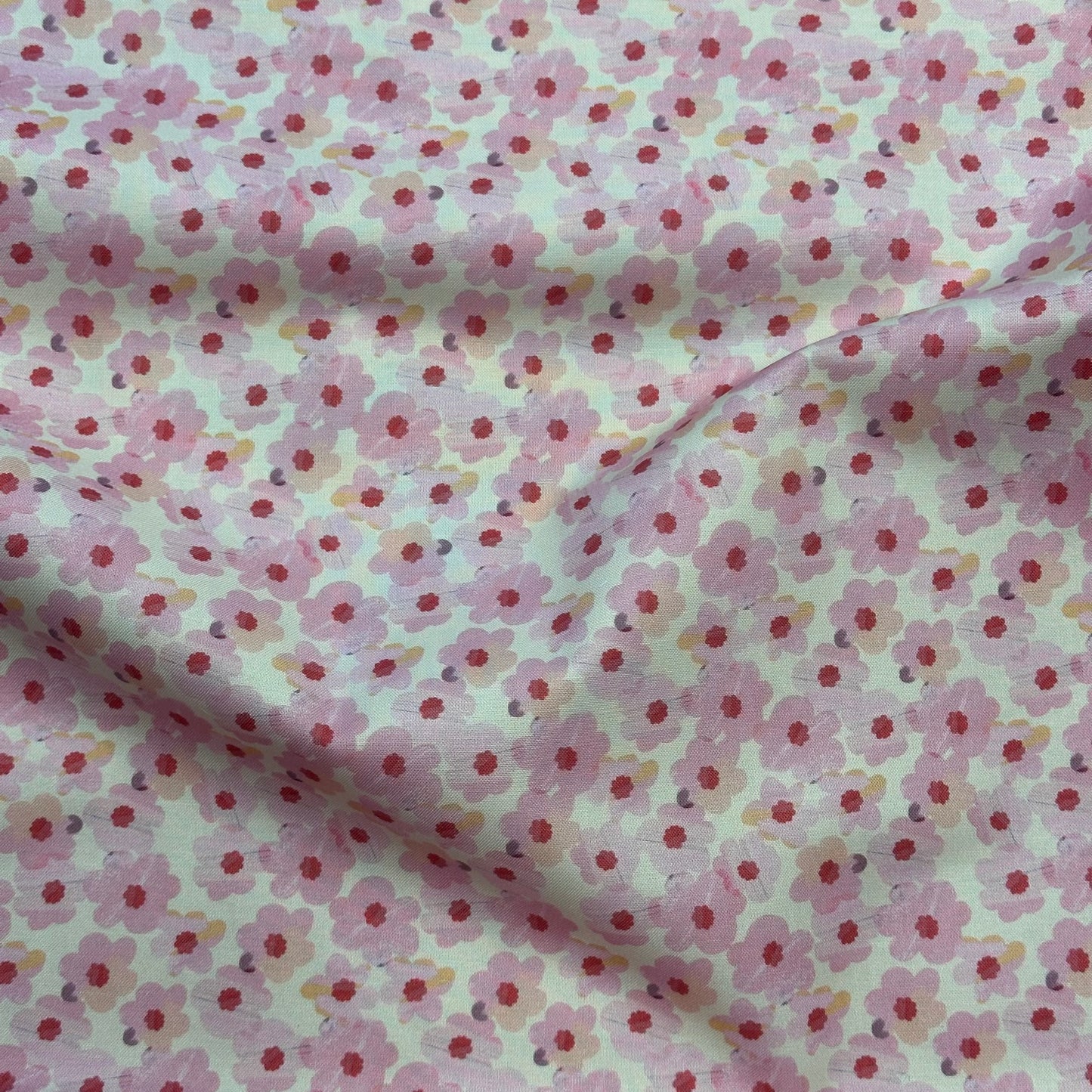 Roses Pink Craft Fabric