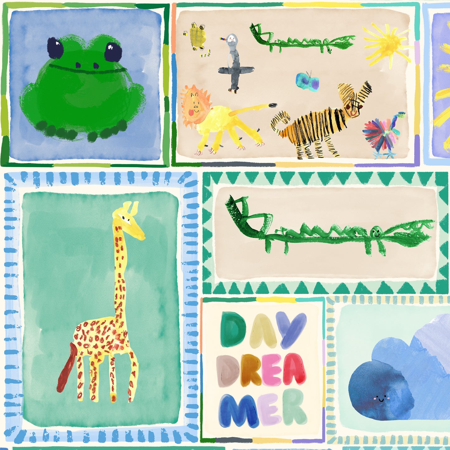 Patchwork Sky Craft Fabric