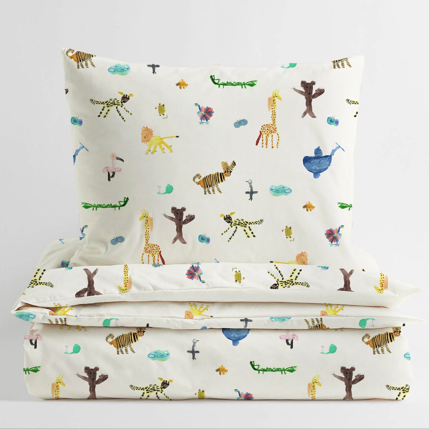 Little Animals Duvet Cover Set Single Sample