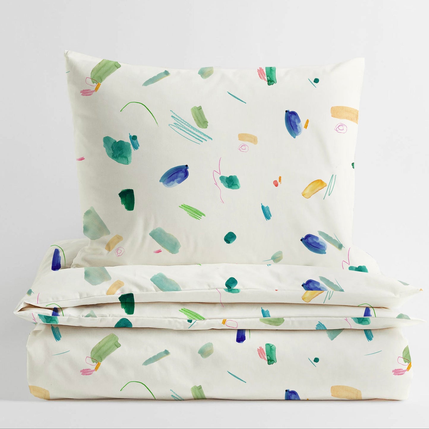 Scribble Duvet Cover Set Single Sample