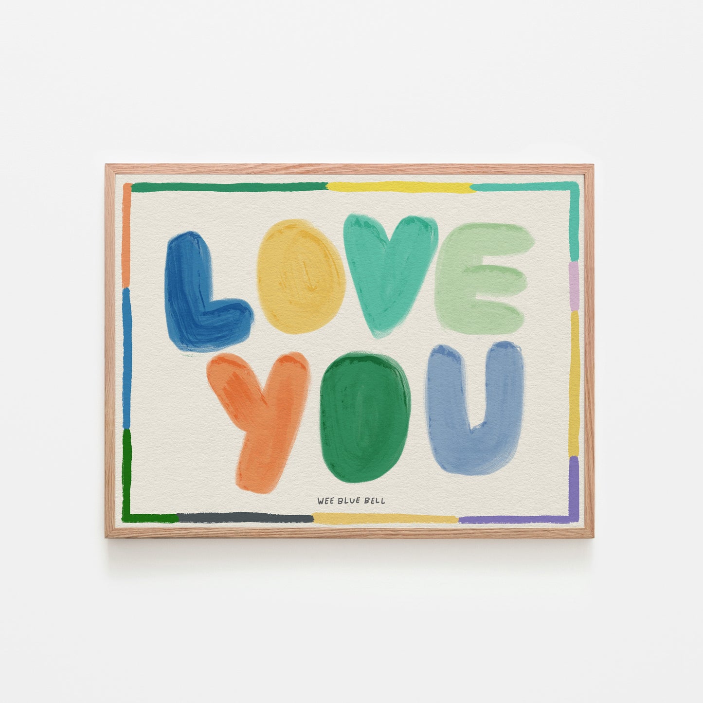 Love You Sky Wall Art