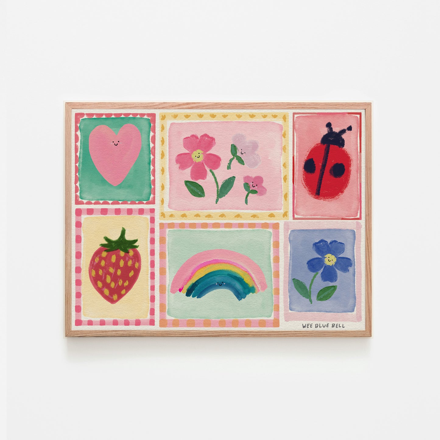 Patchwork Sunshine Wall Art