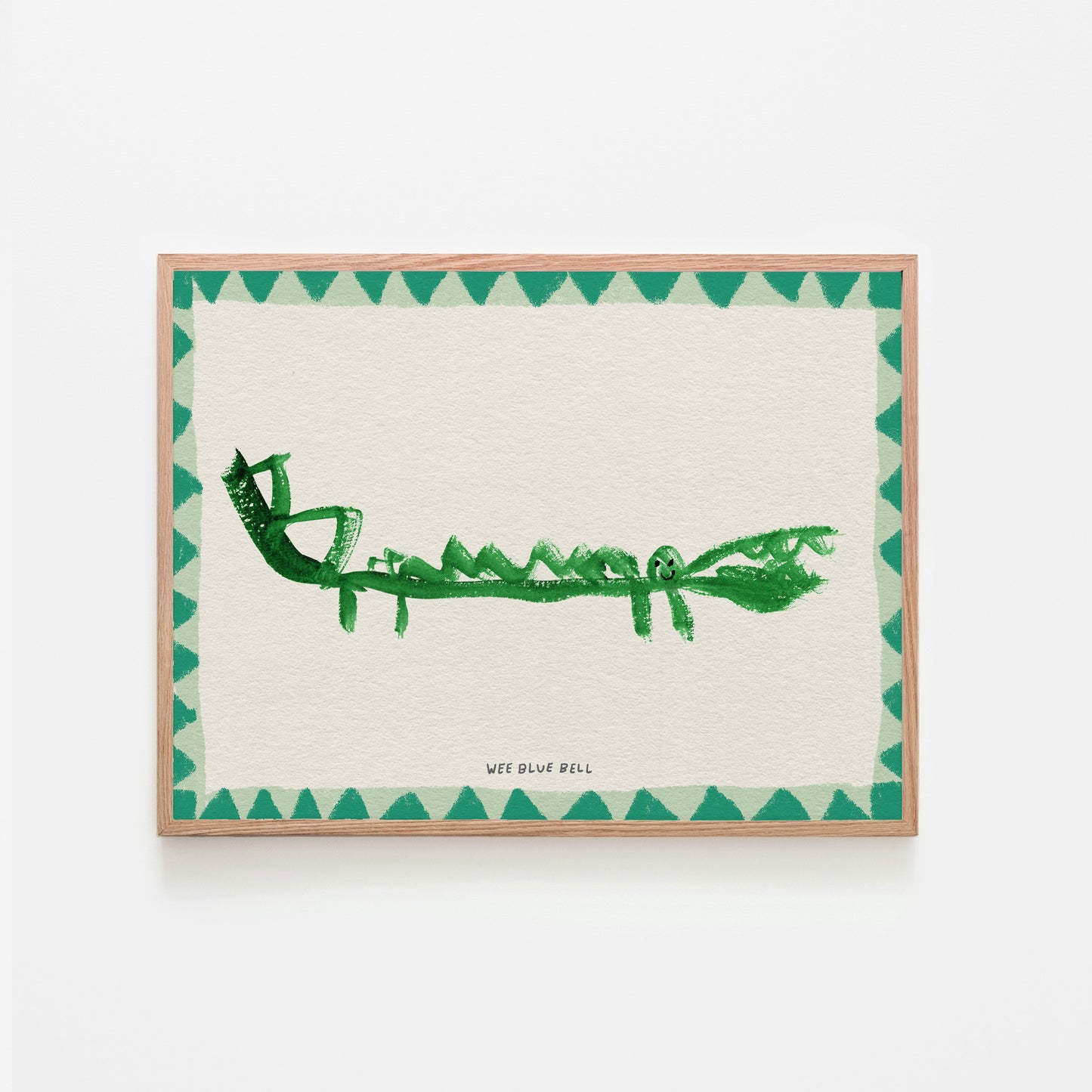 Stick Croc Wall Art