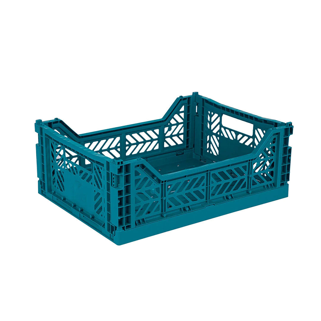 Aykasa Midi Crate - Peacock Green