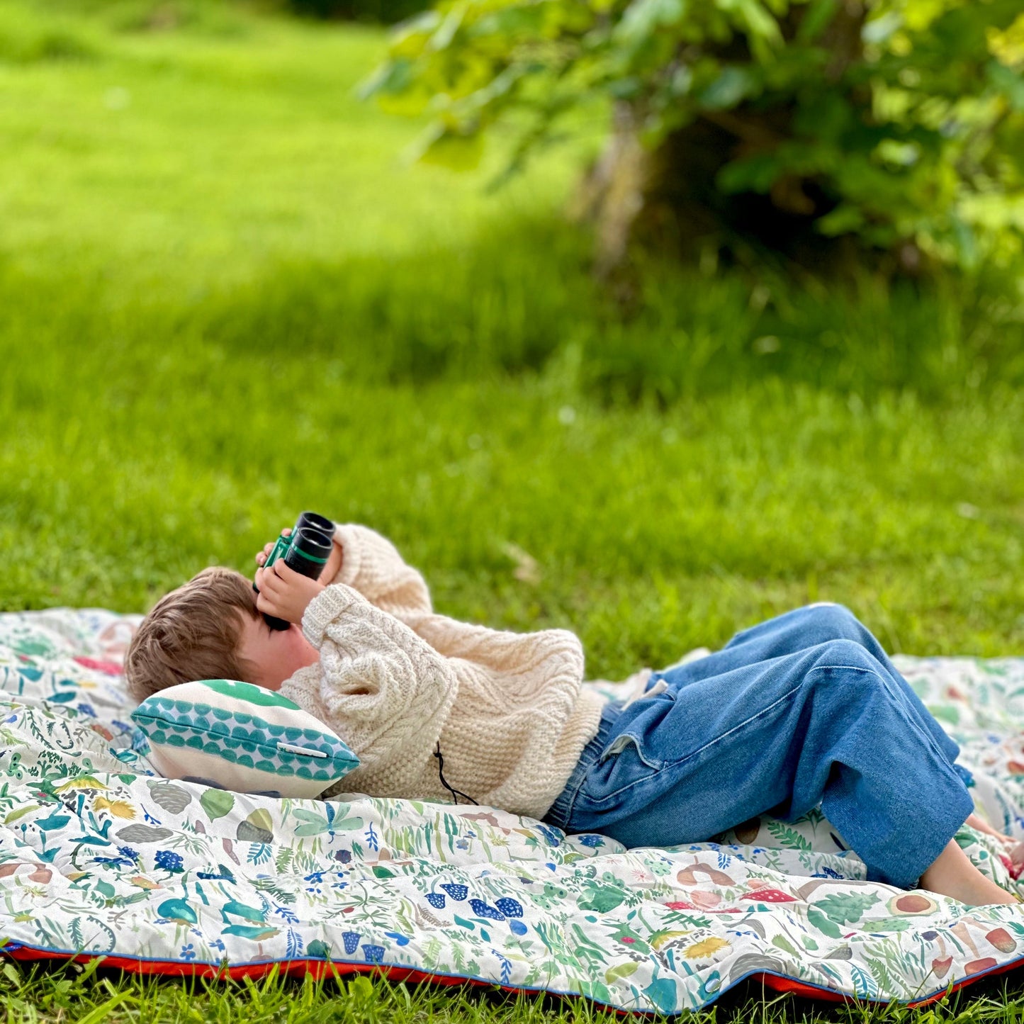 Family Outdoor Blanket - Garden Explorer