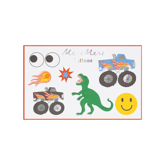 Meri Meri Toybox Icon Temporary Tattoos