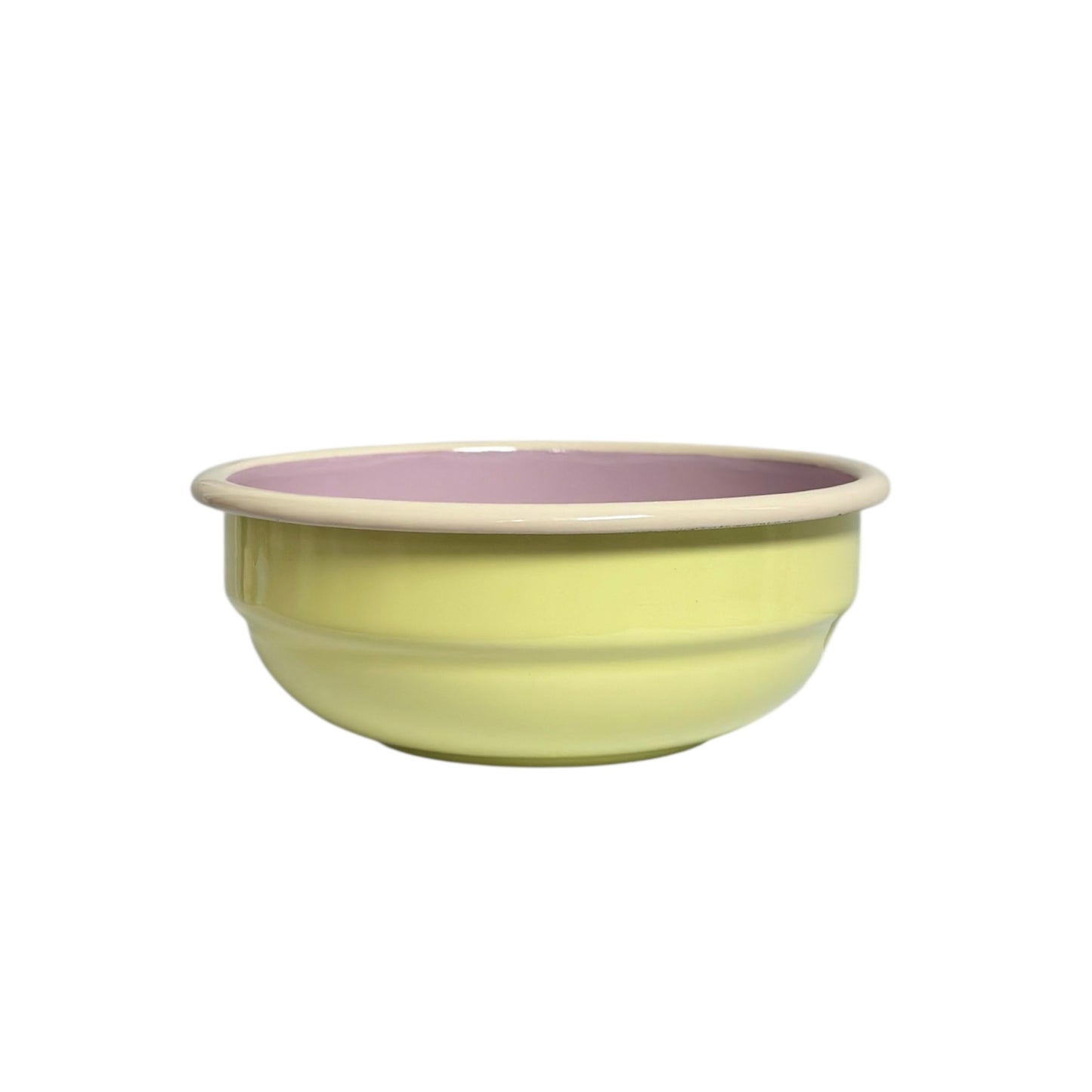 Enamel Cereal Bowl 14cm - Pink Lemonade