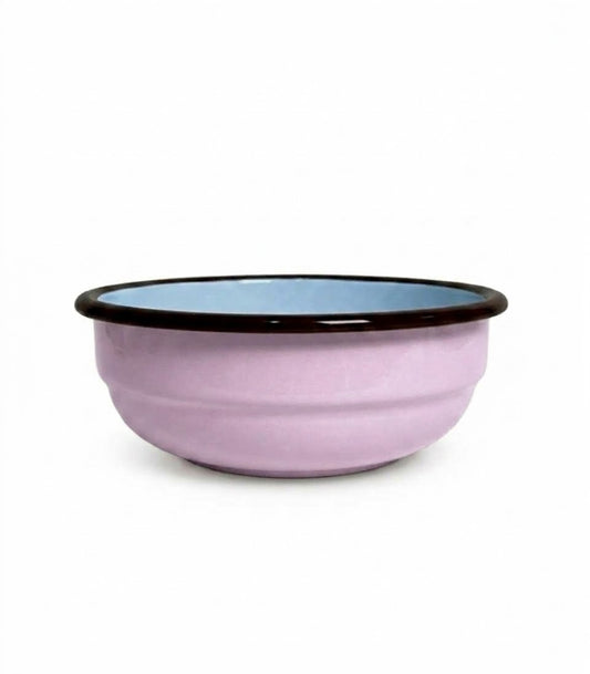 Enamel Cereal Bowl 14cm - Fondant Fancy