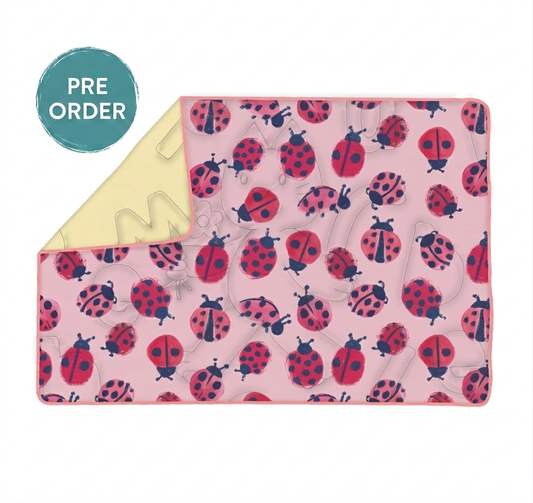 Family Outdoor Blanket - Ladybirds
