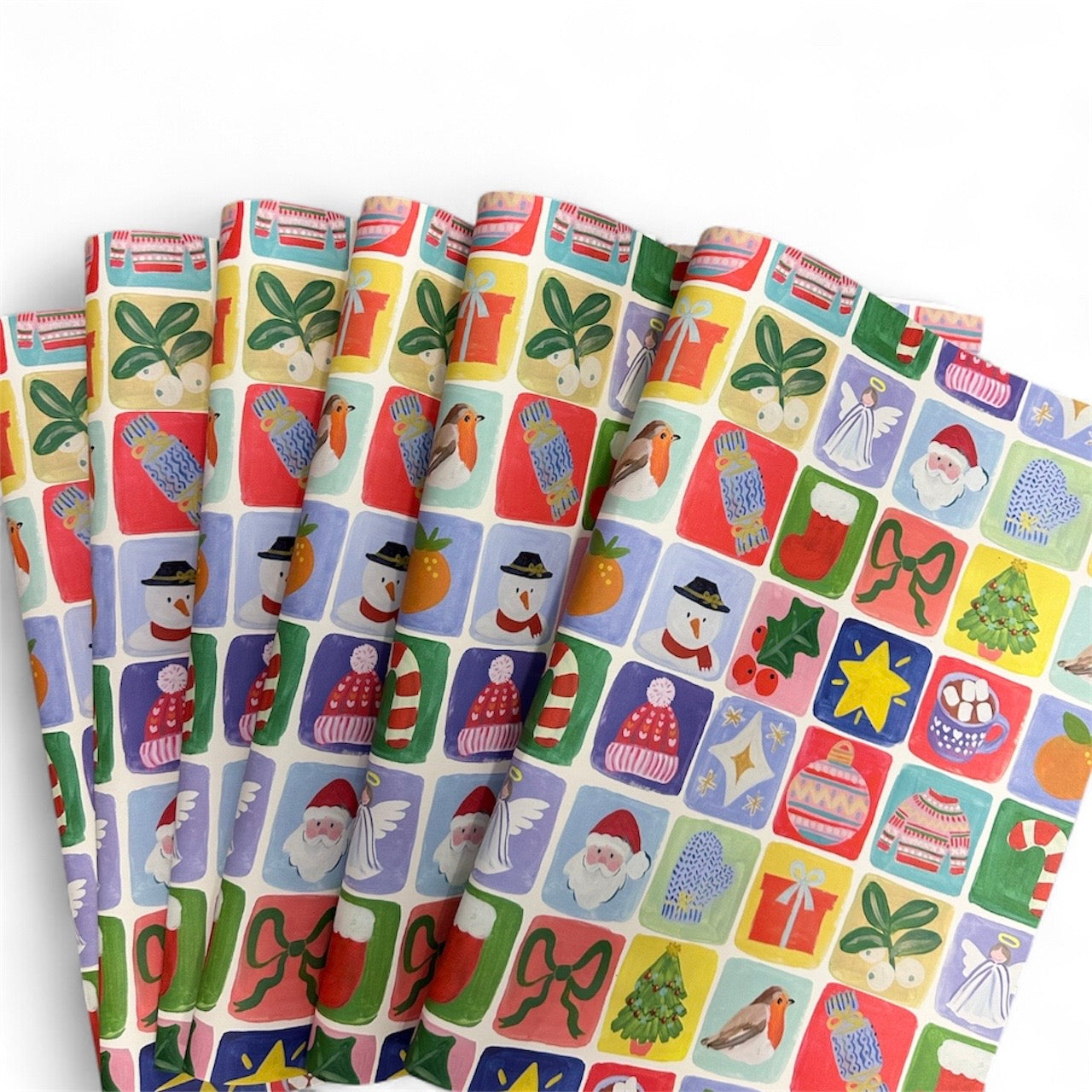 Wrapping Paper Bundle - 6 Sheets