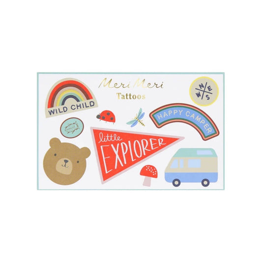 Meri Meri Outdoor Adventures Temporary Tattoos