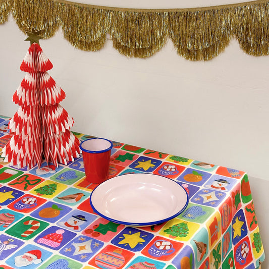 Christmas Eve Magic Oil Cloth