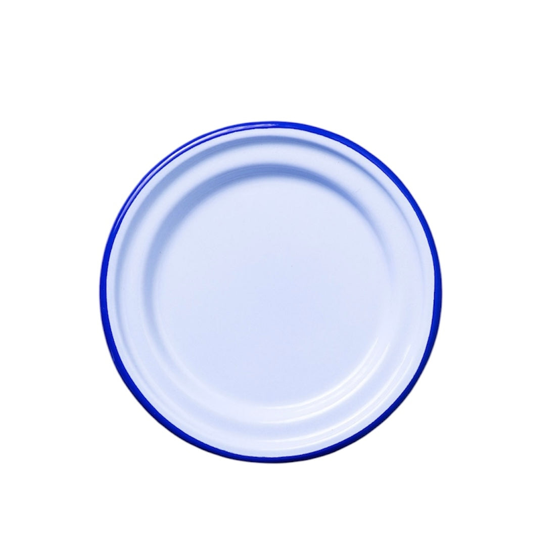 Enamel Snack Plate - Blueberry