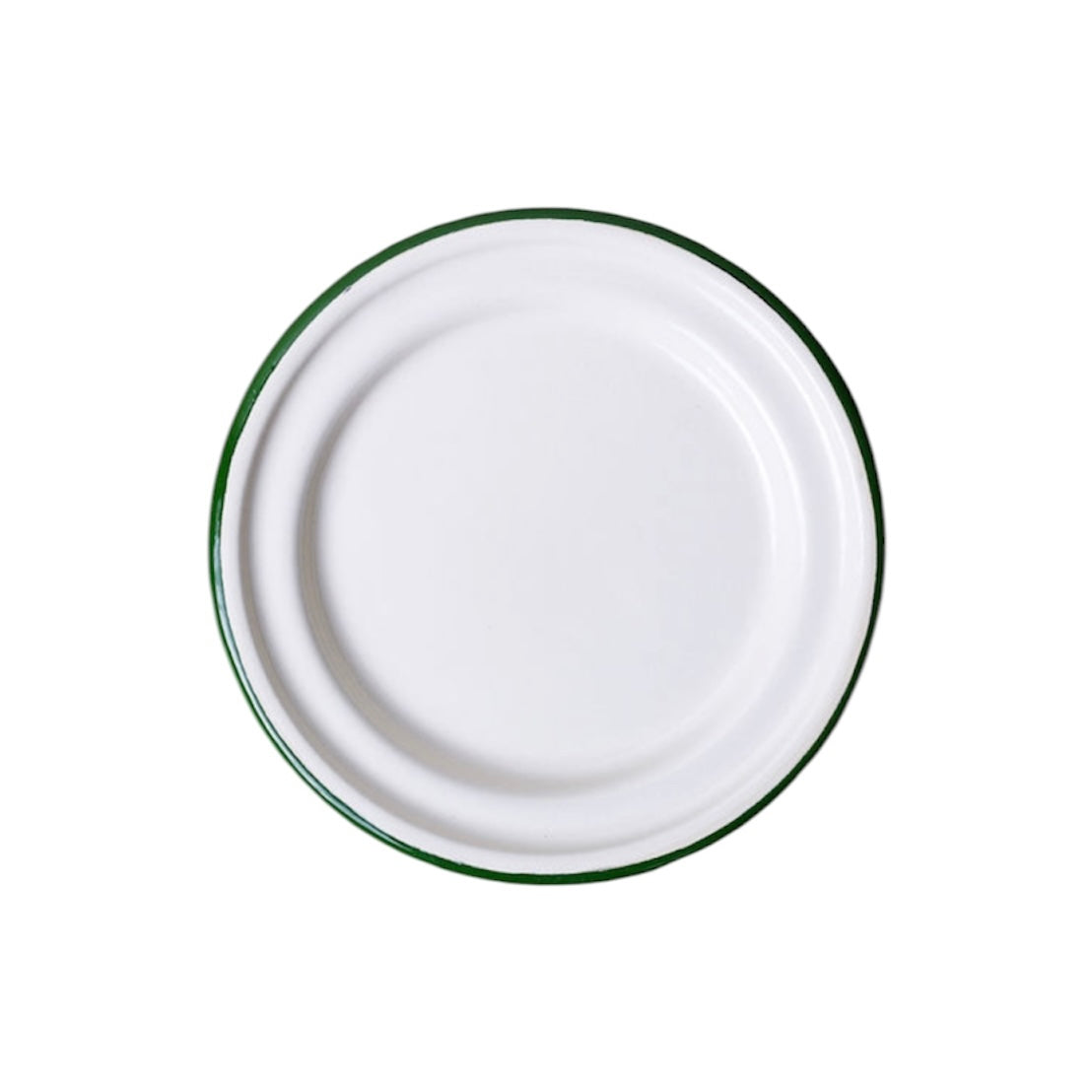 Enamel Snack Plate - Green Banana
