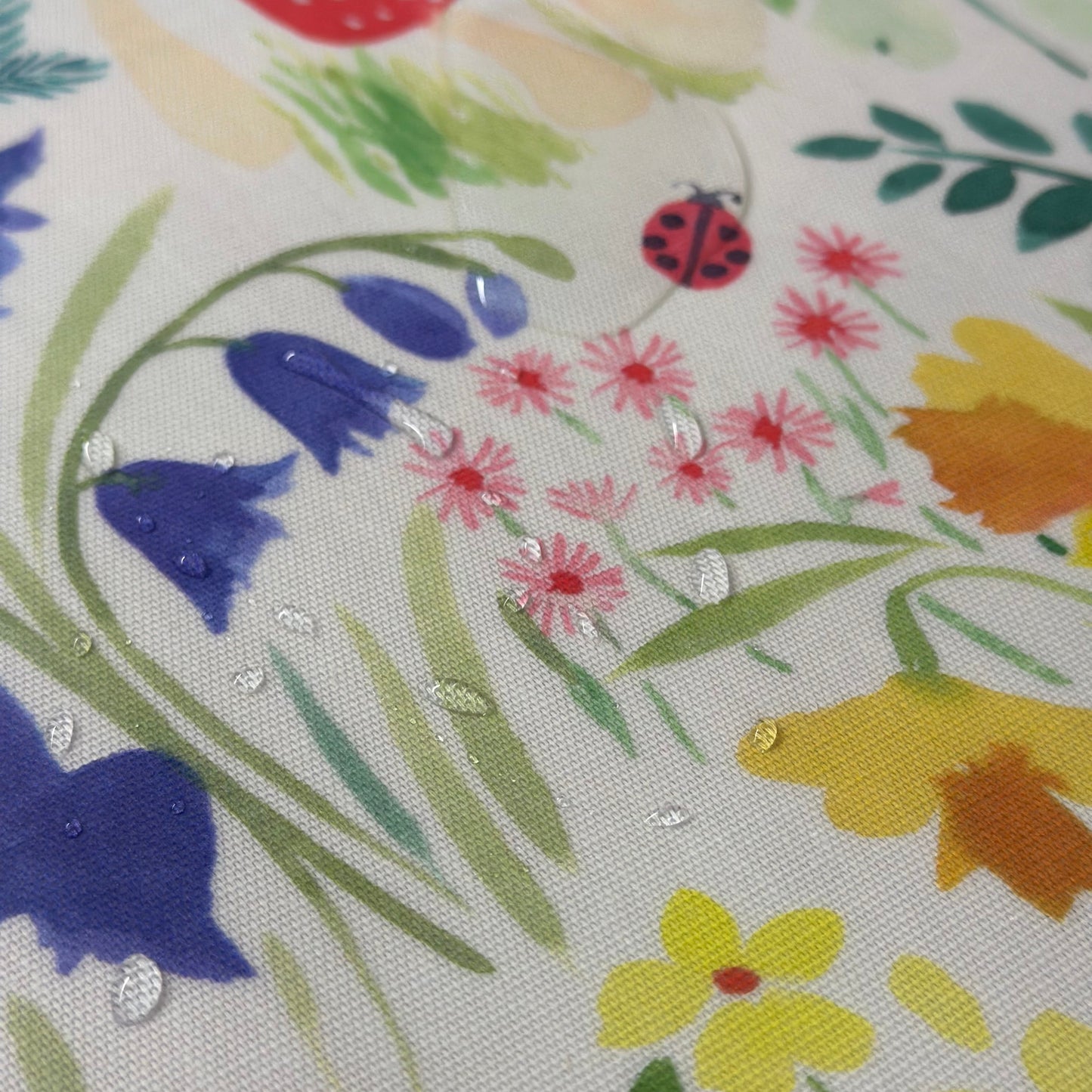 Secret Garden Oil Cloth Sample