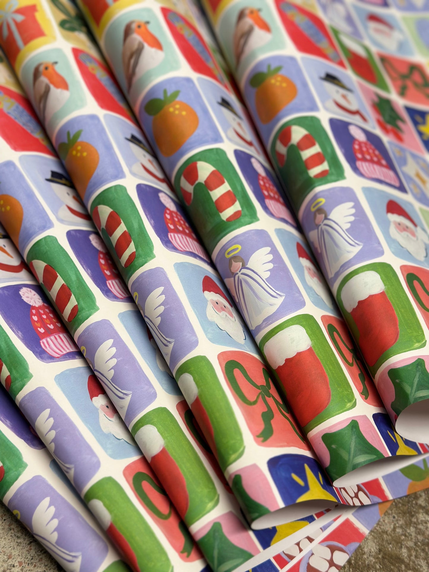 Wrapping Paper Bundle - 6 Sheets