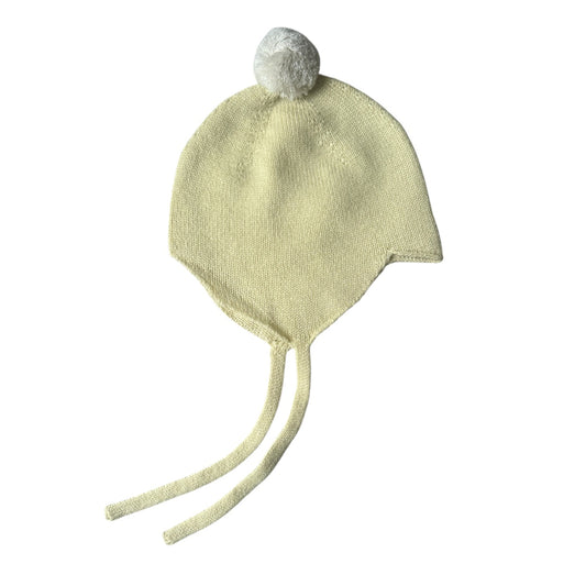 Buttermilk Cashmere Baby Bonnet Rosie Sugden x Wee Blue Bell