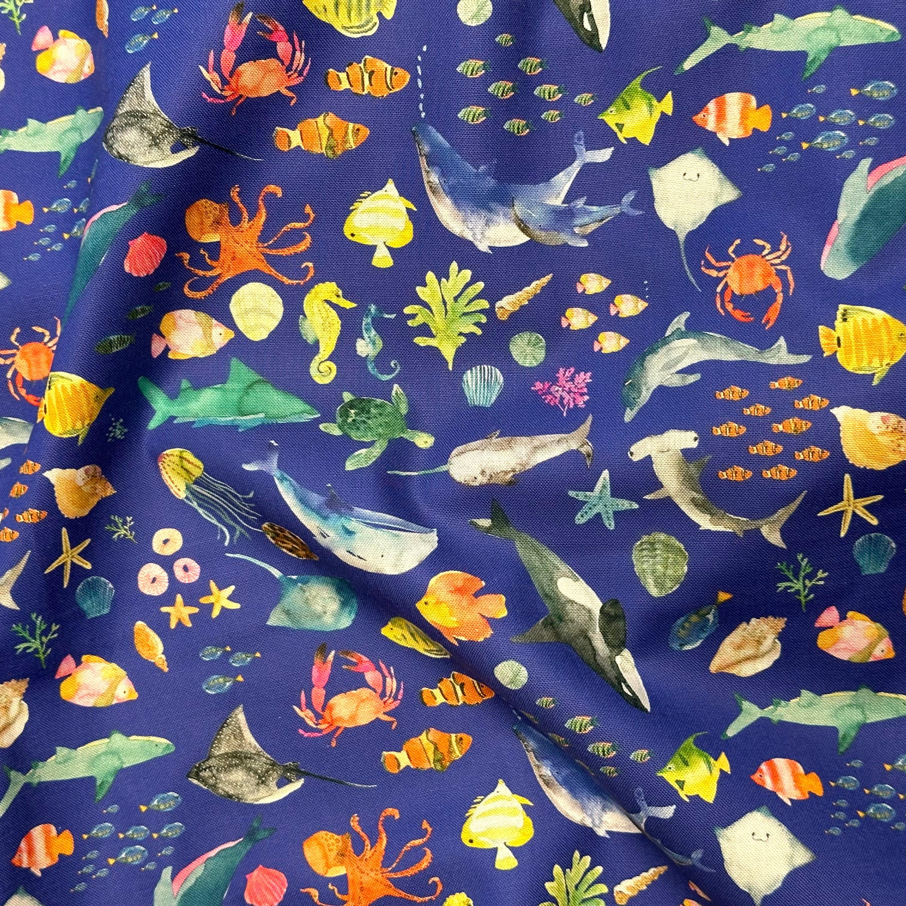 Under the Sea Deep Sea Craft Fabric – Wee Blue Bell