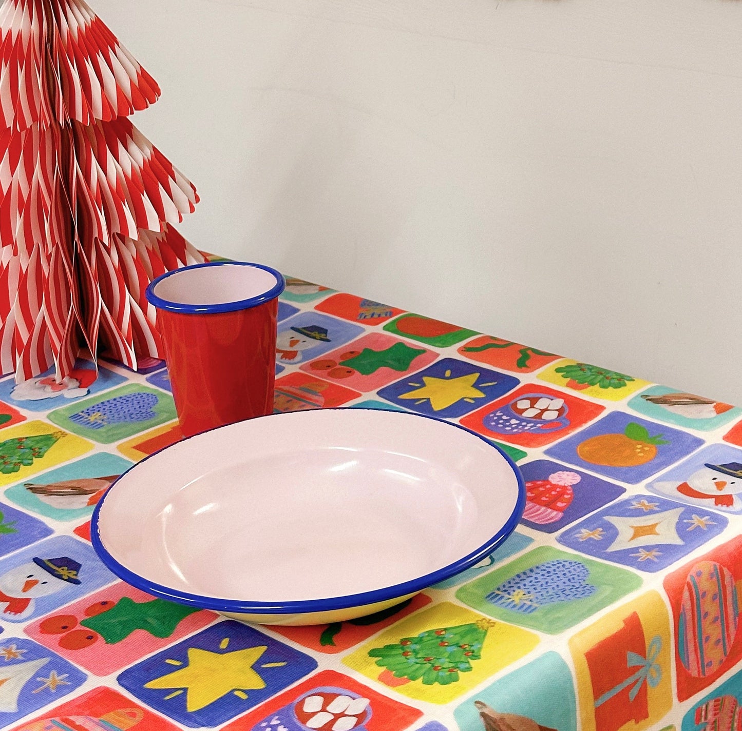 Christmas Eve Magic Oil Cloth