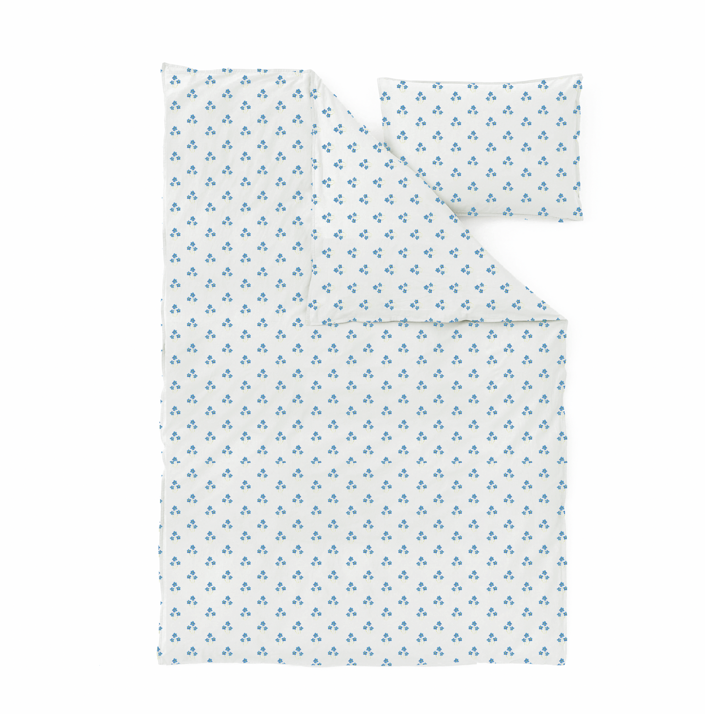 Forget Me Not Duvet Cover Set Single Sample