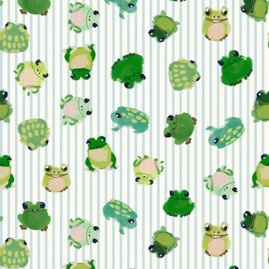 Little Frogs Pond Craft Fabric