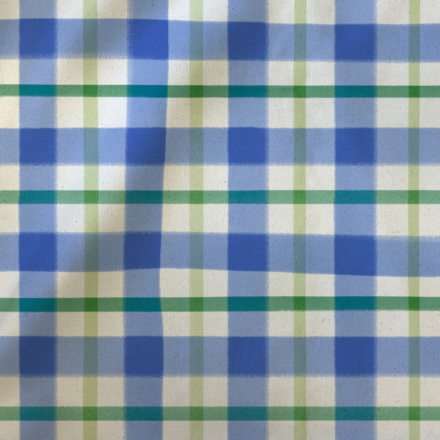 Blueberry Jam Check Mini Fabric Sample
