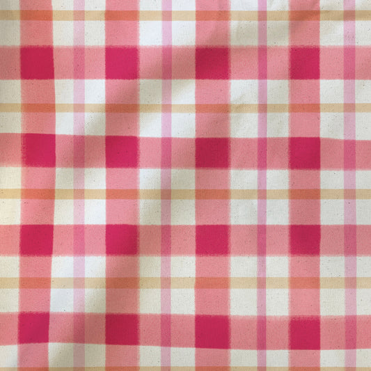Strawberry Jam Check Mini Fabric