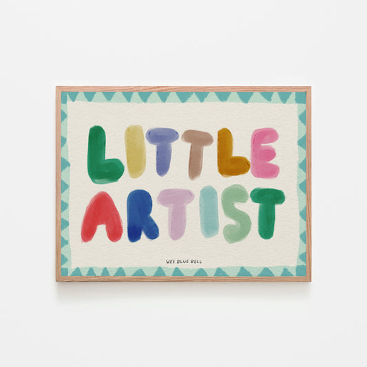 Little Artist Wall Art