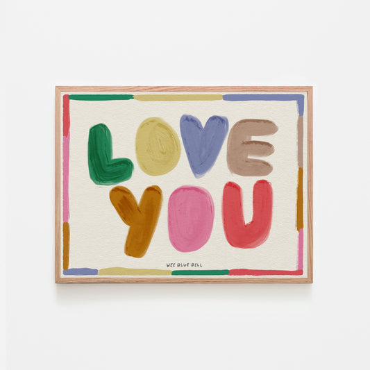 Love You Sunshine Wall Art